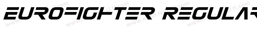 Eurofighter Regular字体转换
